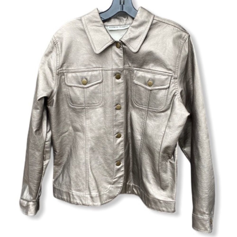 Bamboo Traders Vegan‎ Leather Jacket